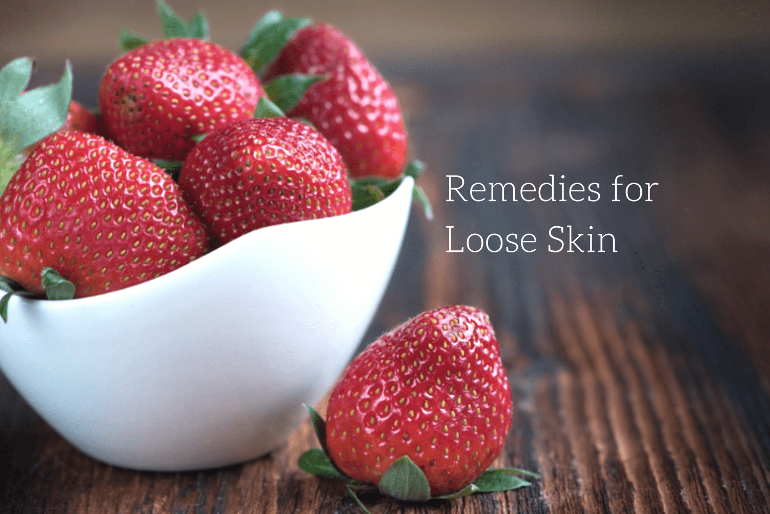 Weight Loss Saggy Skin Remedy