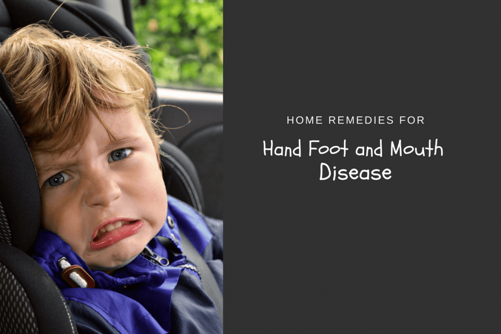 home remedies for hand foot and mouth disease in children