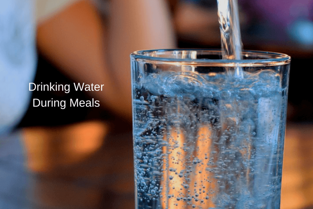 Drinking-Water-During-Meals