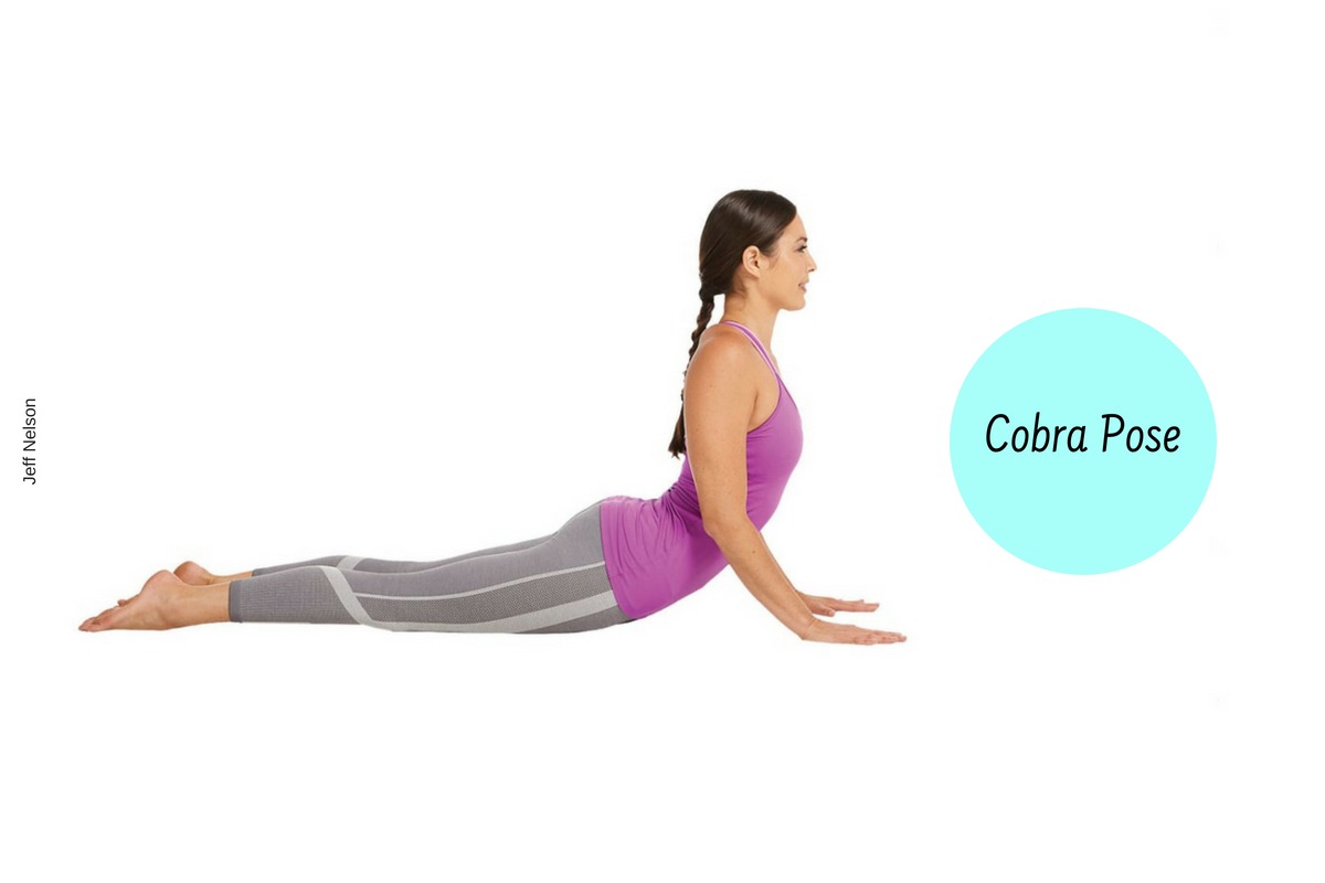 Step by Step Cobra Pose | DoYogaWithMe