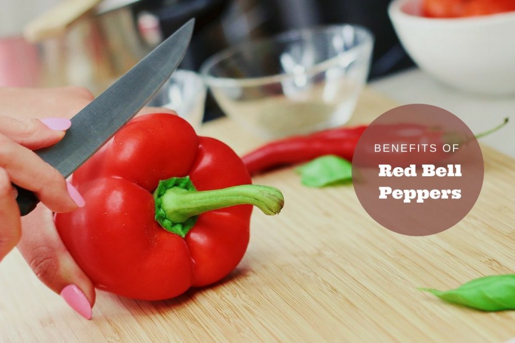 red bell peppers benefits