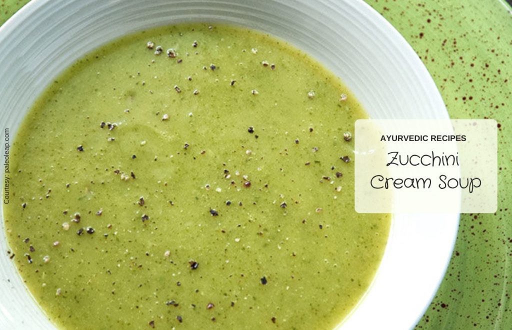 zucchini cream soup