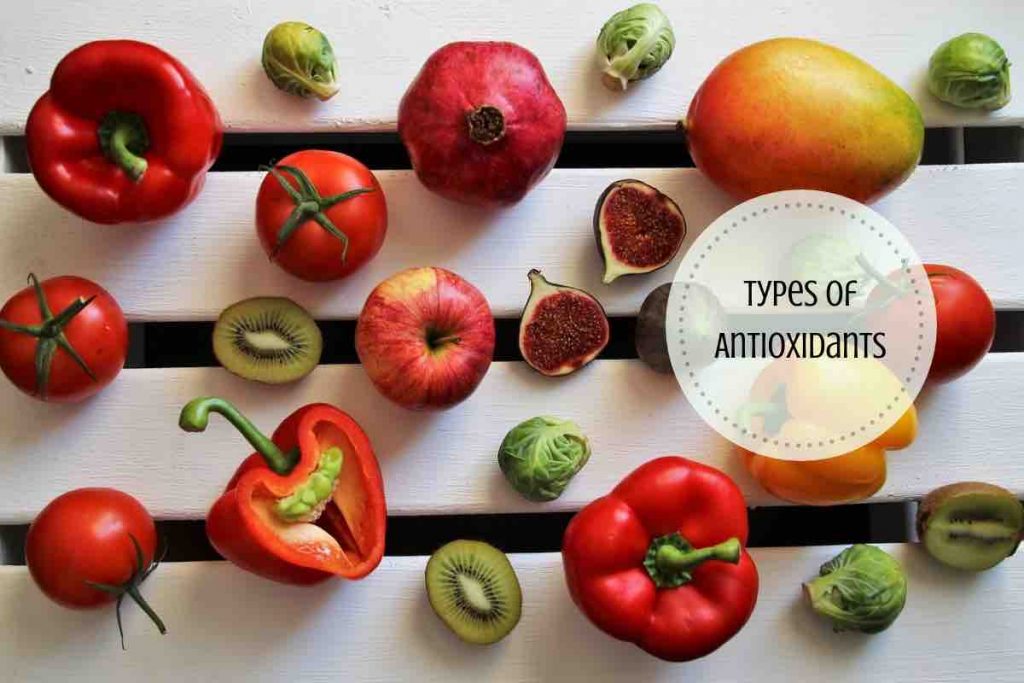 types of antioxidants